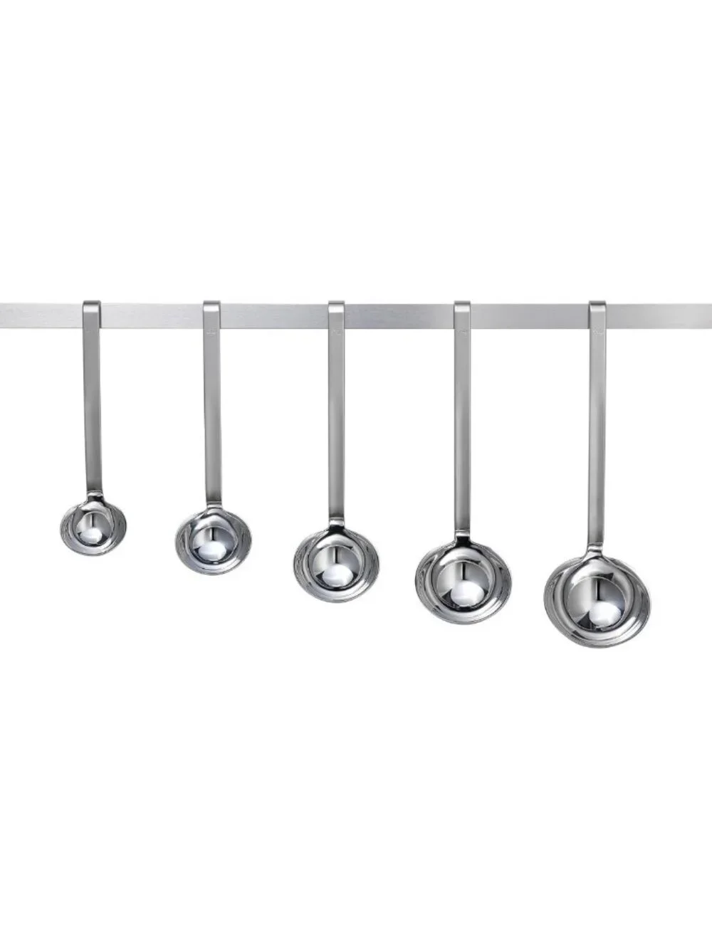 Stainless Steel Serving Ladle with Hooked Handle & Pouring Rim - 4.1 oz Kitchen